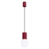 Pendant lamp HALO 1 burgundy