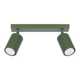 Ceiling lamp KARBON 2 olive green