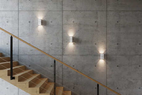 Wall lamp BLOCCO white + 1x LED bulb G9 4000K Cool White 4.5W 530lm