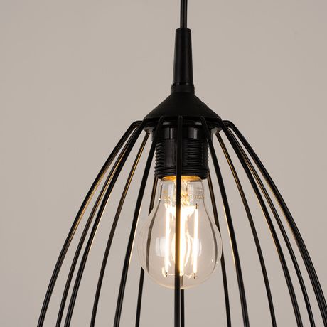 Pendant lamp RITZ black