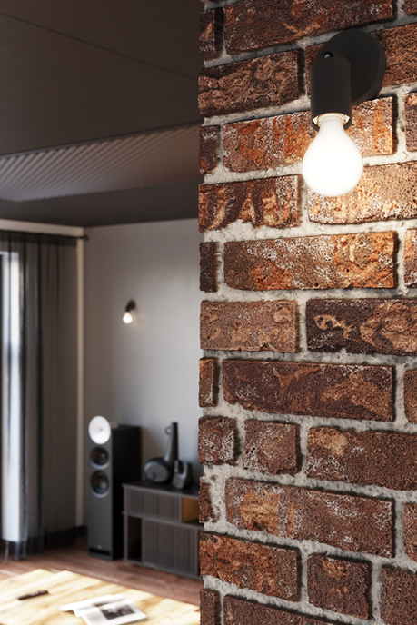 Ceiling lamp FORNES 2 black + 2x LED Bulb E27 3000K Warm 7.5W 620lm