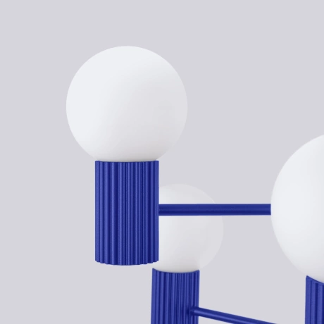 Chandelier HALO 6 ultramarine