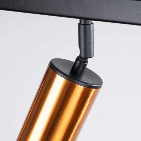 Ceiling lamp WINX 4L black/cooper