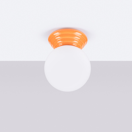 Ceiling lamp ZORI orange IP44