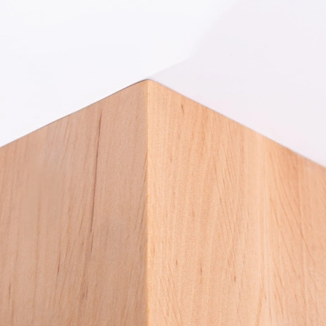 Ceiling lamp SOLIS natural wood