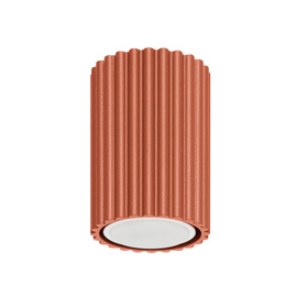 Ceiling lamp KARBON 10 red ochre