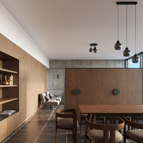 Pendant lamp ALINO 1 black + 1x LED Bulb E27 3000K Warm 7.5W 620lm