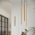 Pendant lamp PASTELO 2 gold