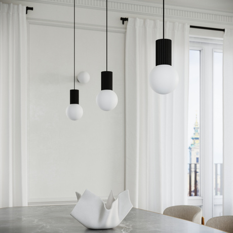 Pendant lamp HALO 1 black
