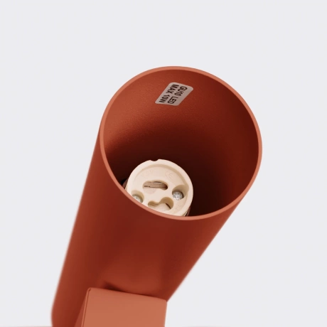 Wall lamp LAGOS 2 red ochre