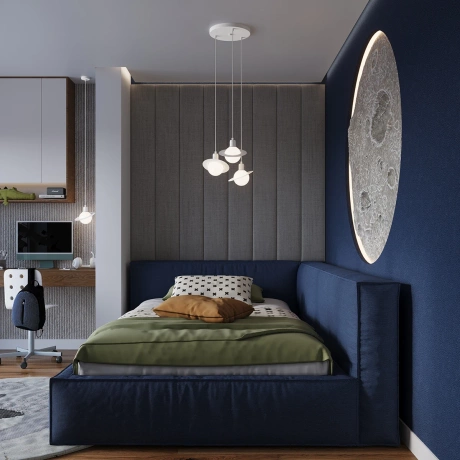 Pendant lamp HYPERION 1 white