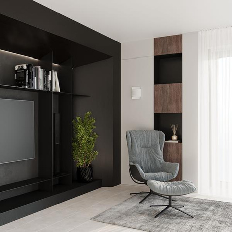 Wall lamp HESTIA white + 1x LED Bulb G9 4000K Cool White 4.5W 530lm