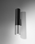 Wall lamp LOOPEZ black/chrome + 2x LED Bulb GU-10 4000K Cool White 7W 630lm
