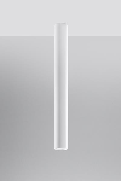 Ceiling lamp LAGOS 60 white + 1x LED bulb GU-10 3000K Warm 7W 620lm