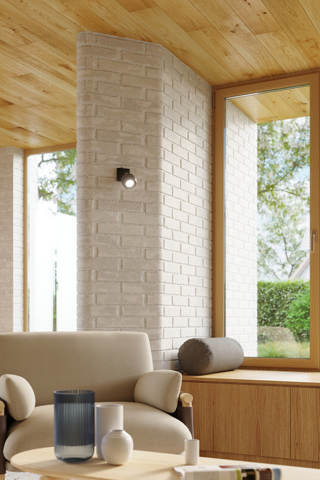 Ceiling light OCULARE 2 black + 2x LED Bulb GU-10 4000K Cool White 7W 630lm.