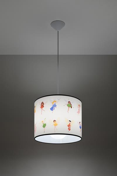 Hanging lamp FAIRIES 30 + 1x LED Bulb E27 4000K Cool White 7.5W 650lm