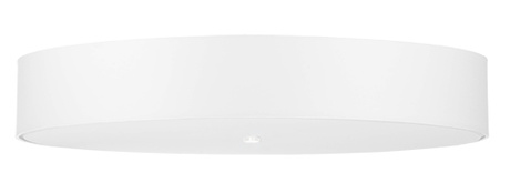 Ceiling lamp SKALA 80 white + 6x LED Bulb E27 3000K Warm 7.5W 620lm