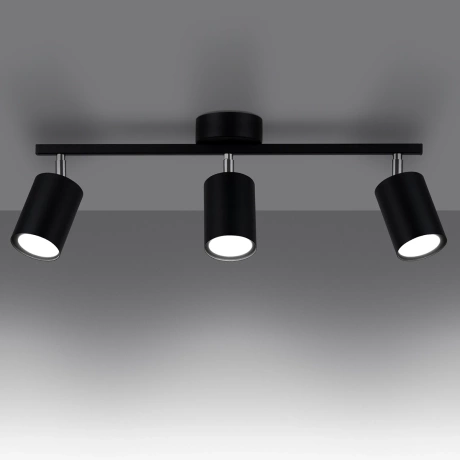 Ceiling lamp LEMMI 3 black
