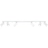Ceiling lamp RING 6L white