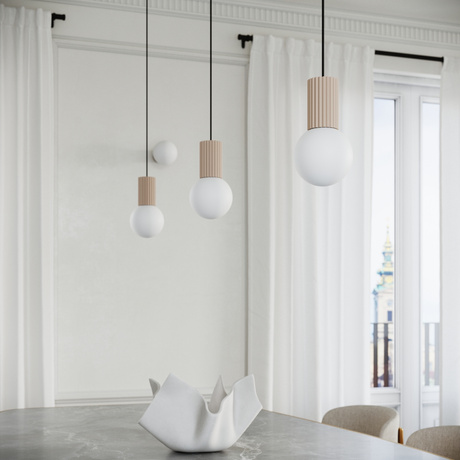 Pendant lamp HALO 1 taupe