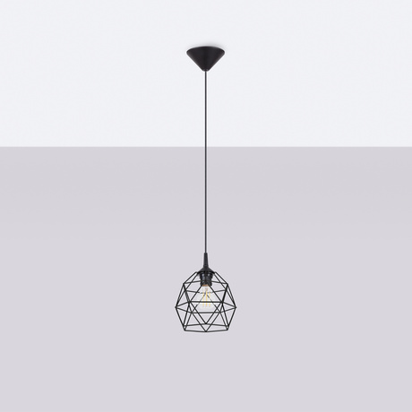 Pendant lamp TRIOM 20 black