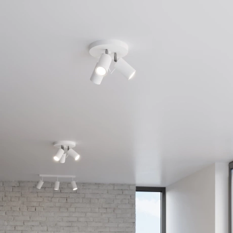 Ceiling lamp RING 3P white