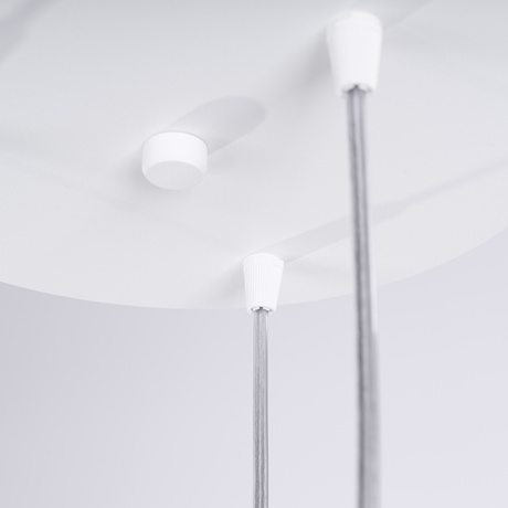 Pendant lamp LAMI 3P white