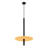 Pendant lamp FELTRO 1 black/yellow