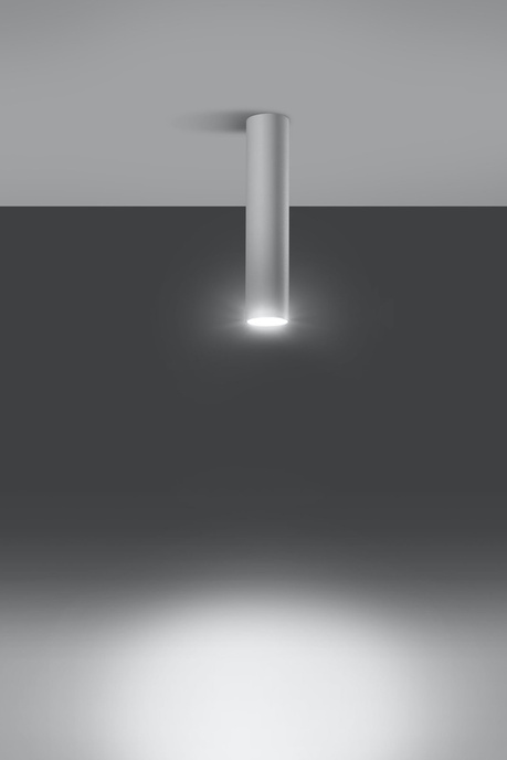 Ceiling lamp LAGOS 30 white + 1x LED Bulb GU-10 3000K Warm 7W 620lm