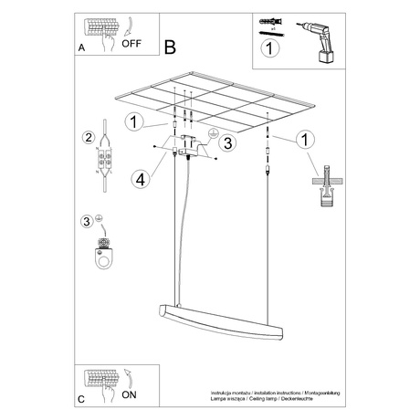 Wall lamp JORUN white LED 3000K
