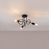 Chandelier SUPEŁ 3 black = 3X LED Bulb E27 3000K 7W 760lm