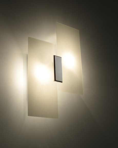 Wall lamp FABIANO + 2x LED Bulb E27 4000K Cool White 7.5W 650lm