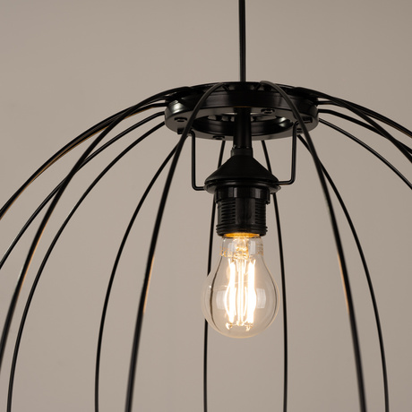 Pendant lamp ZIRO black
