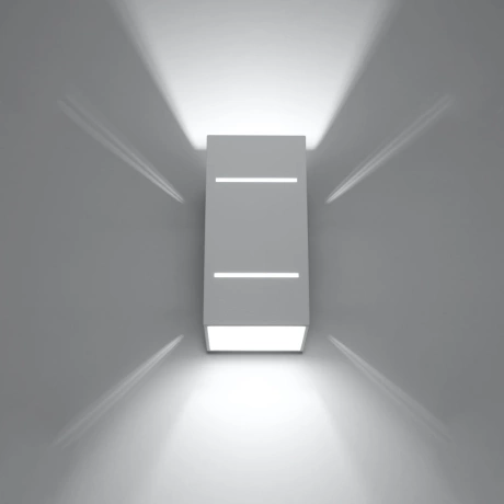 Wall lamp BLOCCO white