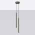 Pendant lamp PASTELO 2 olive green