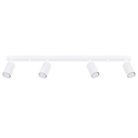Ceiling lamp KARBON 4L white