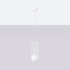 Pendant lamp BRINA 1 white + 1x LED Bulb G9 3000K Warm 4.5W 450lm