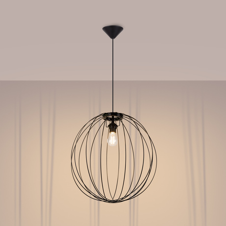 Pendant lamp ZIRO black