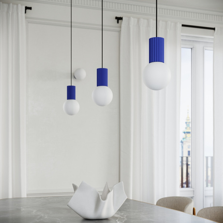 Pendant lamp HALO 1 ultramarine