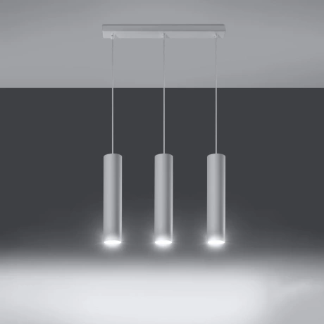 Pendant lamp LAGOS 3L white