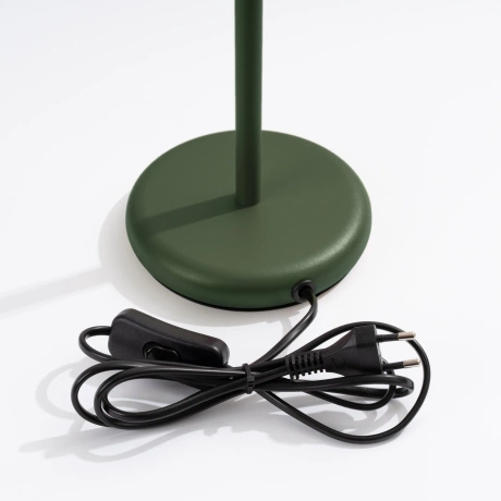 Table lamp KARBON olive green
