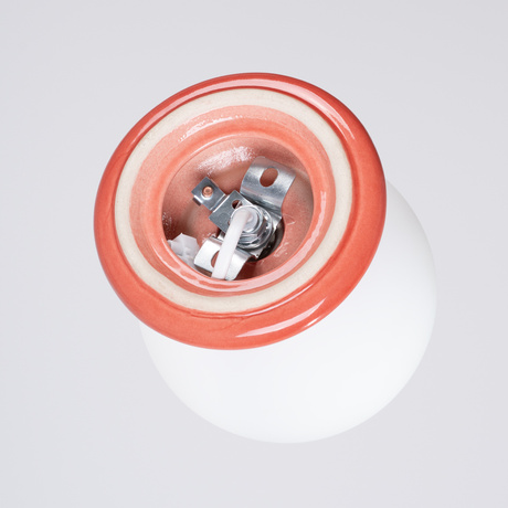 Wall lamp ZORI peach IP44