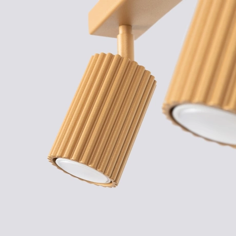 Ceiling lamp KARBON 3L gold