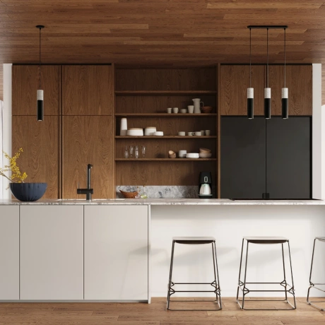 Pendant lamp BORGIO 3P black