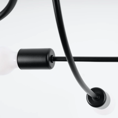 Chandelier LEVAR 6 black