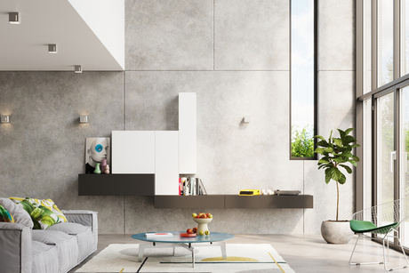 Ceiling lamp PIXAR gray + 1x LED Bulb G9 4000K Cool White 4.5W 530lm