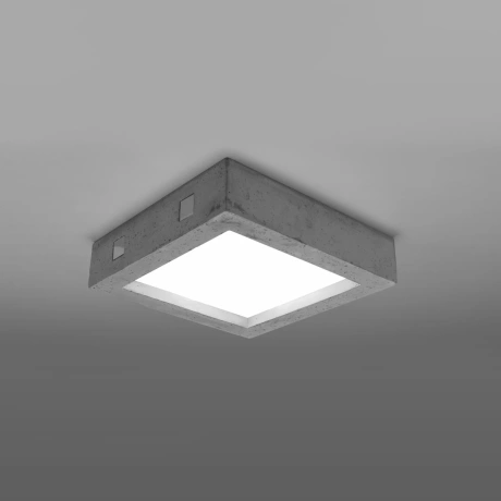 Ceiling lamp RIZA concrete