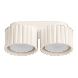 Ceiling lamp AURA 2 beige Gx53