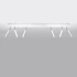 Ceiling lamp EYETECH 6 white