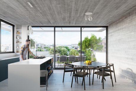 Ceiling pendant lamp TITRAN 1 white + 1x LED bulb E27 4000K Cool White 7.5W 690lm